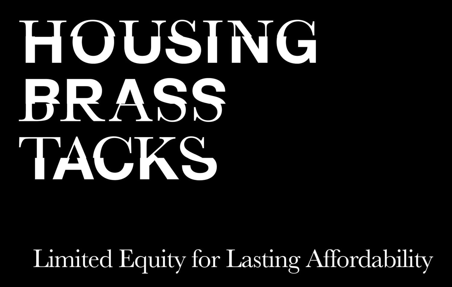 New York Housing Brass Tacks, November 13, 2017